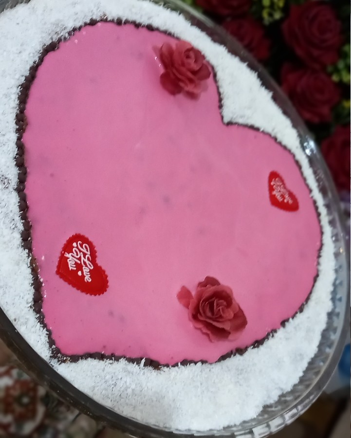 کیک سه تخم مرغی به مناسبت سالگرد ازدواجمون