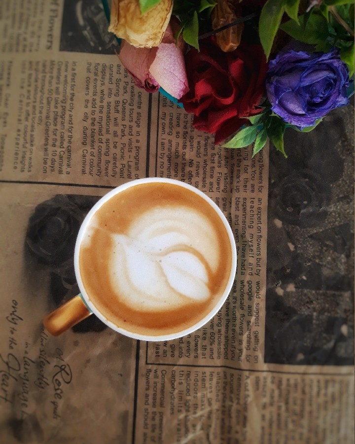 لته آرت latte art