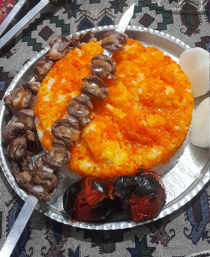 عکس بفرماید کباب دل و دنبه
