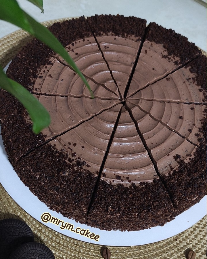 عکس کیک شکلاتی دبل چاکلت