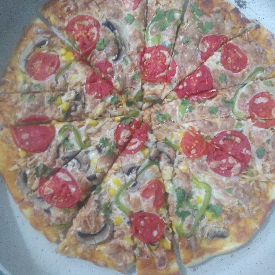 8- پیتزا مخلوط 