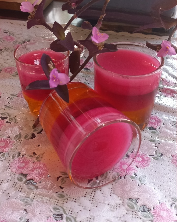 عکس ژله رنگارنگ