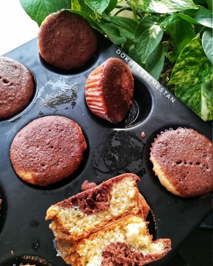 کاپ کیک سلامت(بدون بکینگ پودر و جوش شیرین)