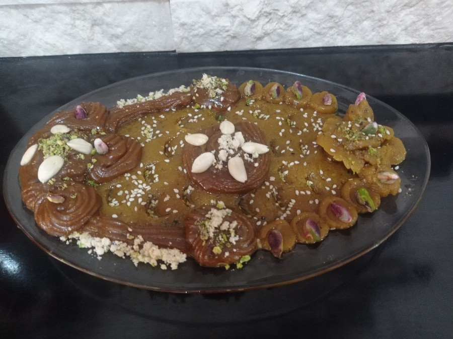 عکس حلوای سه آرده