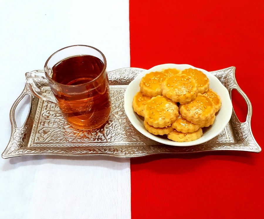 عکس شیرینی نان چایی قزوین