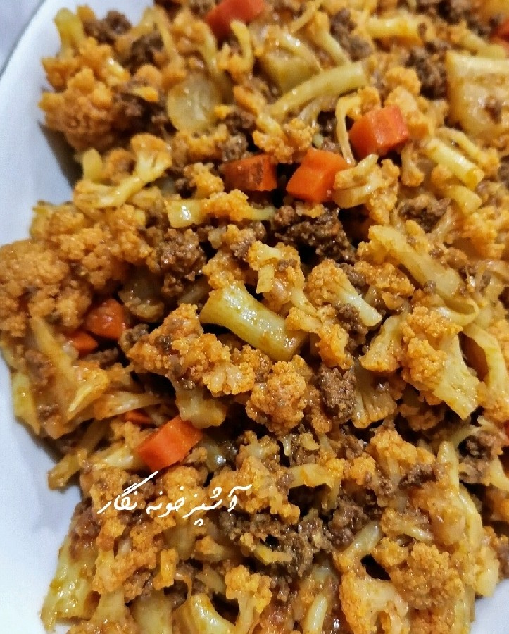 خوراک گل کلم