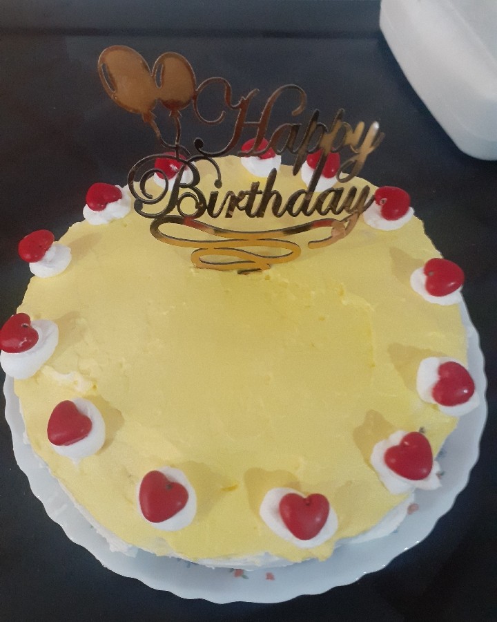 کیک تولد دخترم