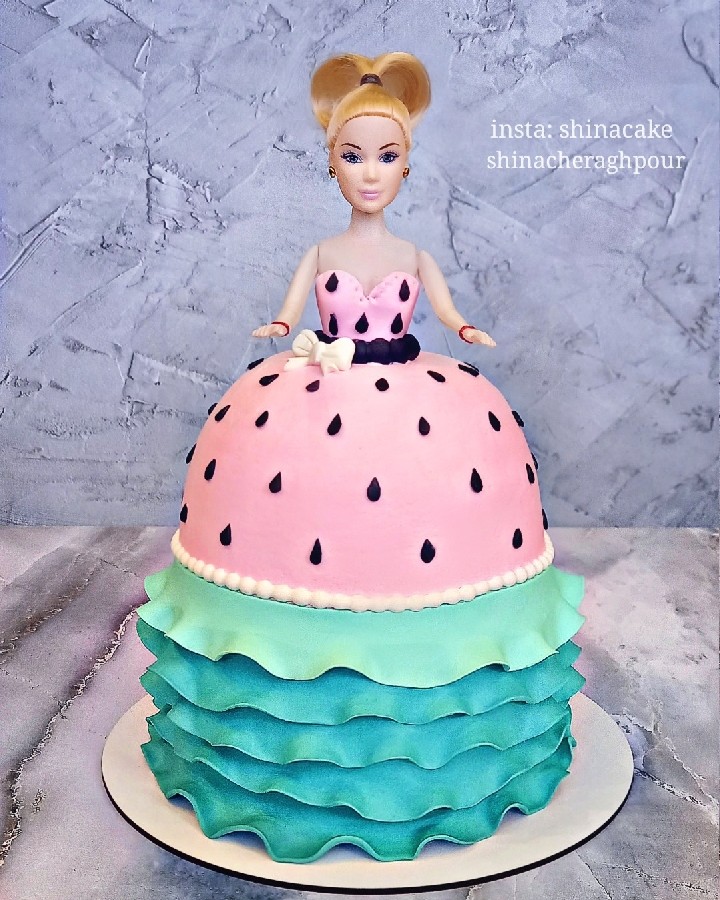 عکس کیک عروسکی
کیک یلدایی
