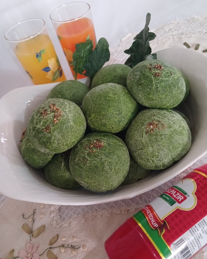 عکس پیراشکی اسفناج