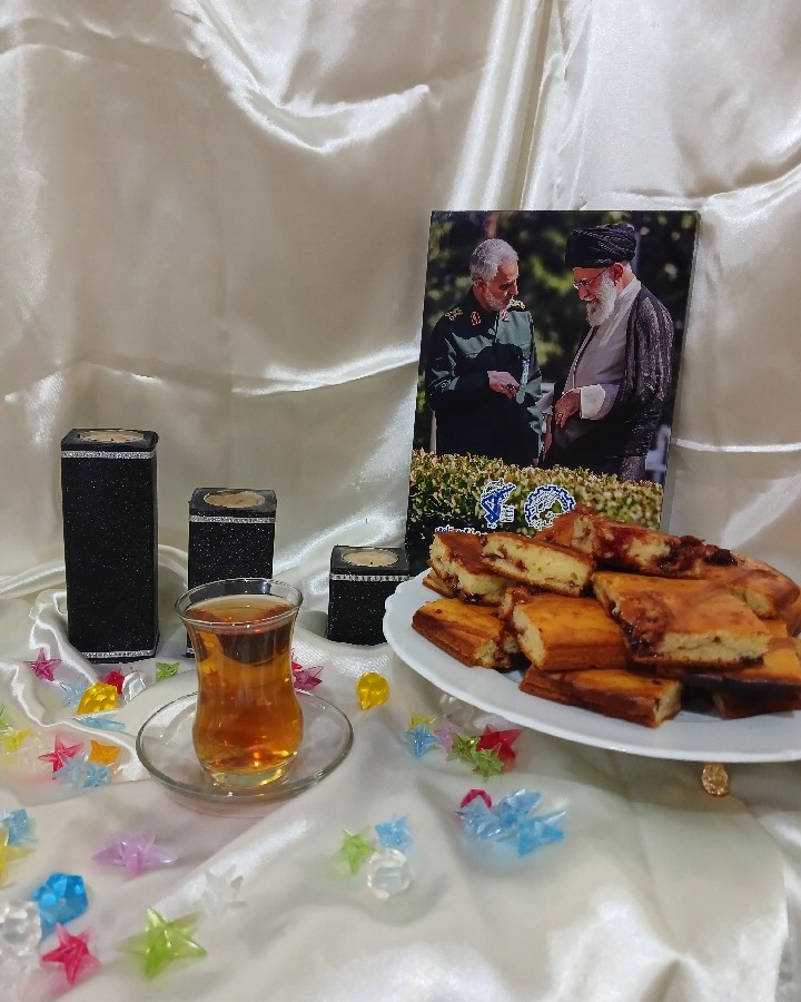 ?کیک مربای آلبالو?