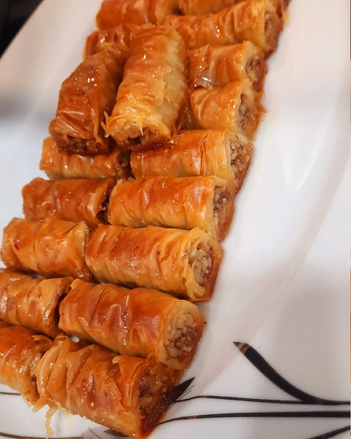 عکس باقلوا گردو