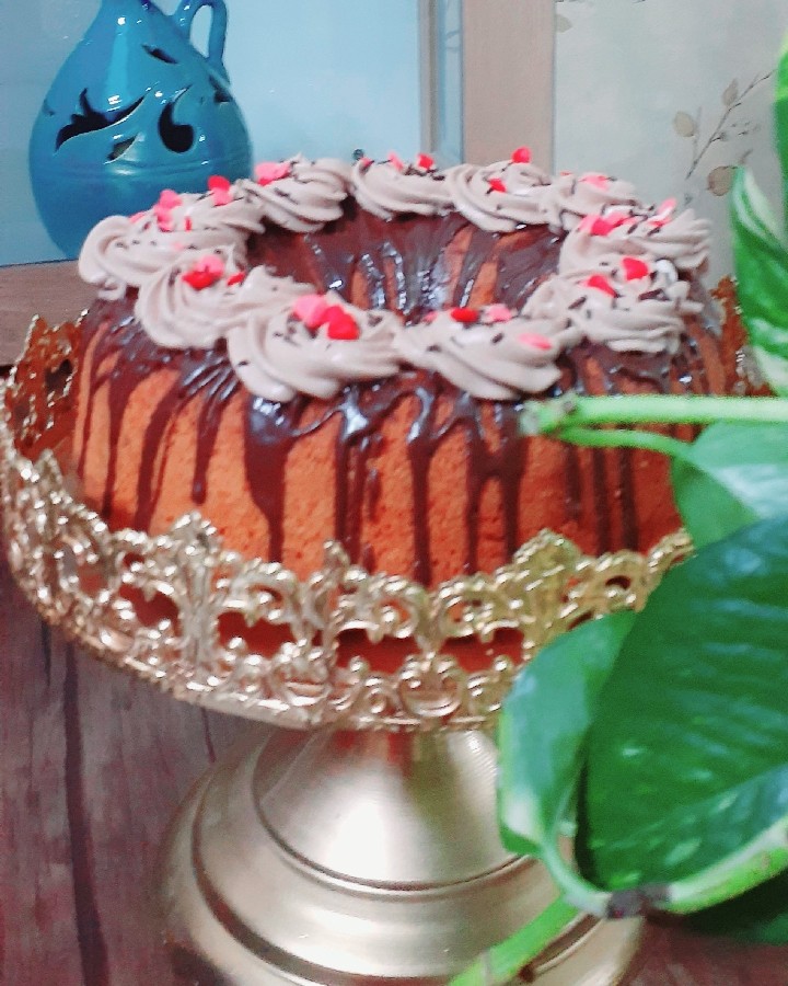 عکس کیک نسکافه