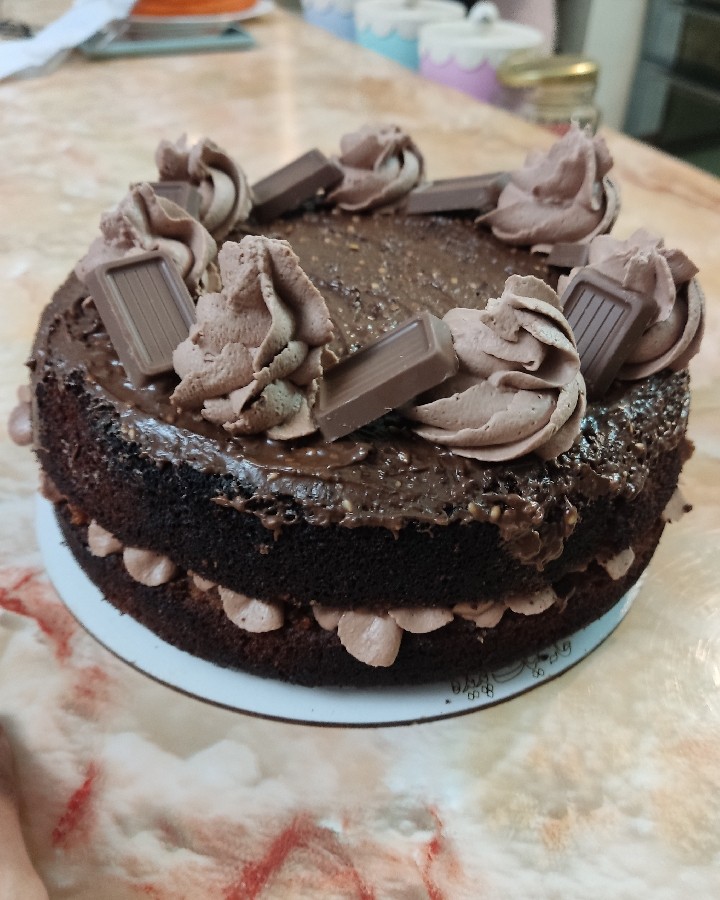 #کیک_شکلاتی 