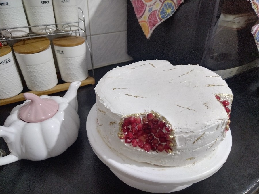 سلام کیک یلدایی من بانگاتون زیبا ببینین 