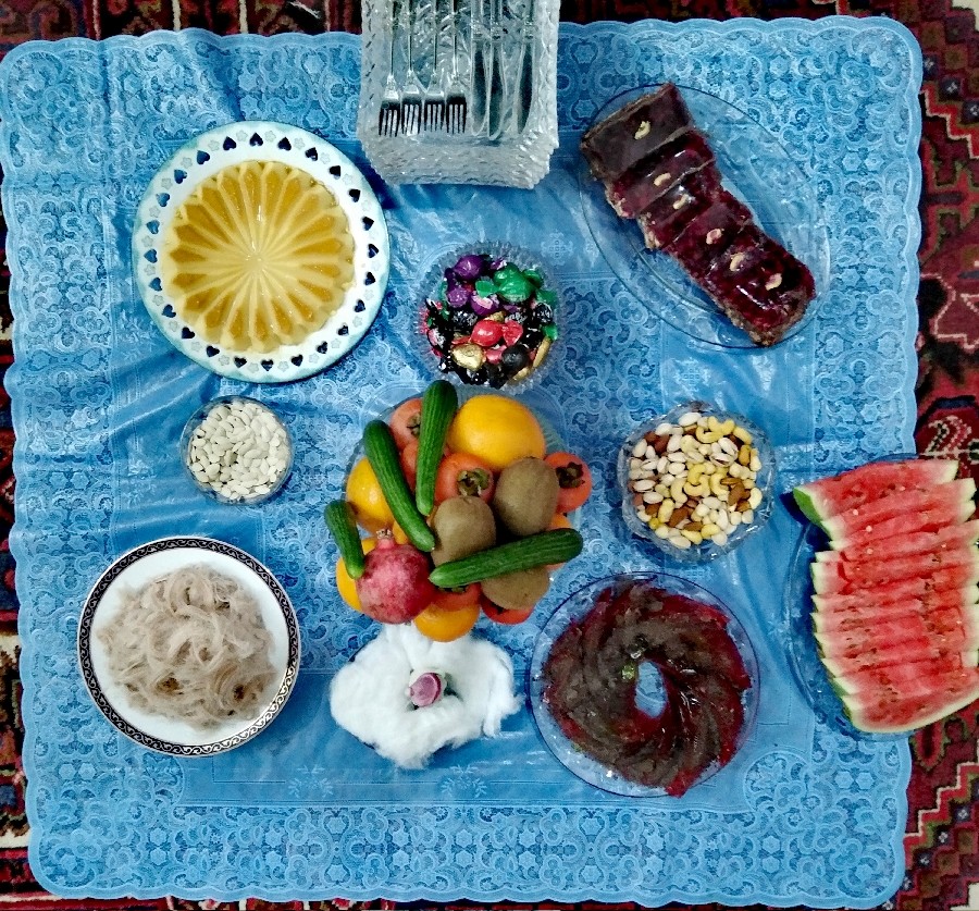 عکس سفره یلدا