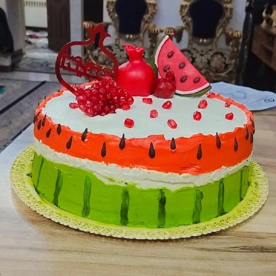 کیک یلدایی باشگاه 