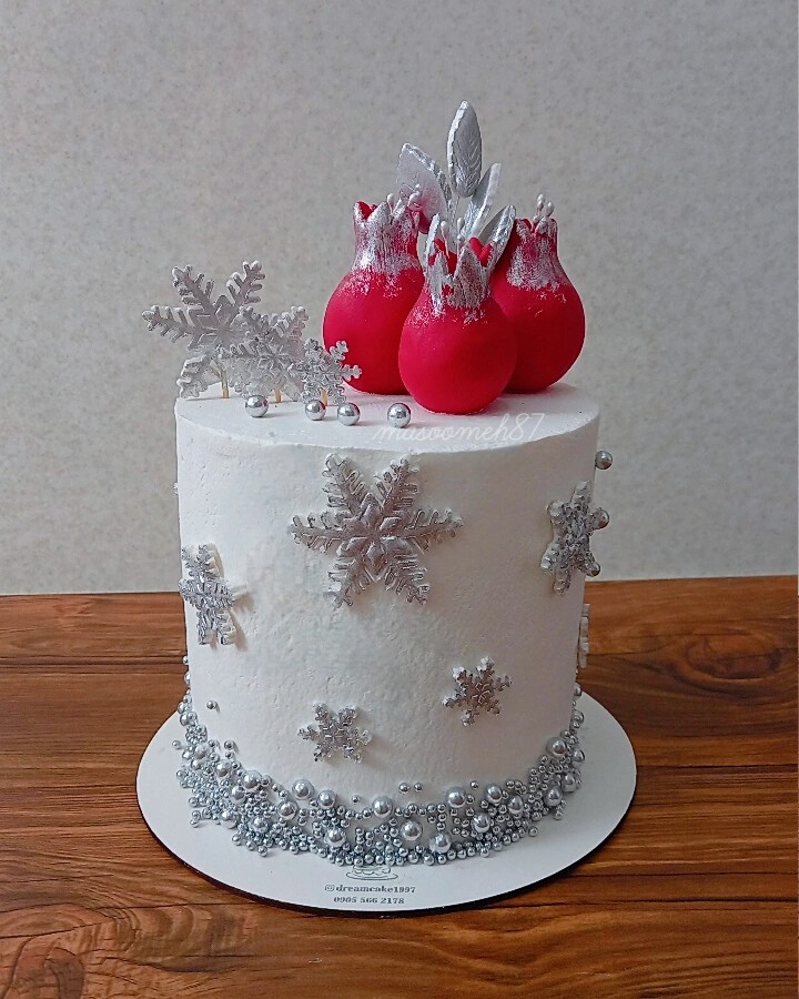 عکس کیک زمستانی 