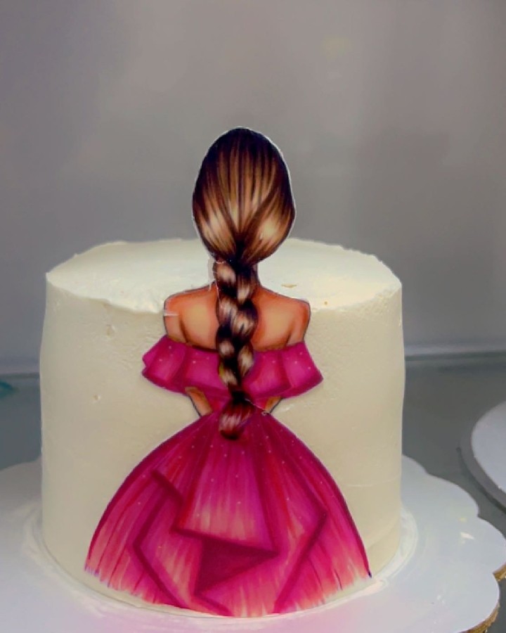 کیک تولد دخترونه 