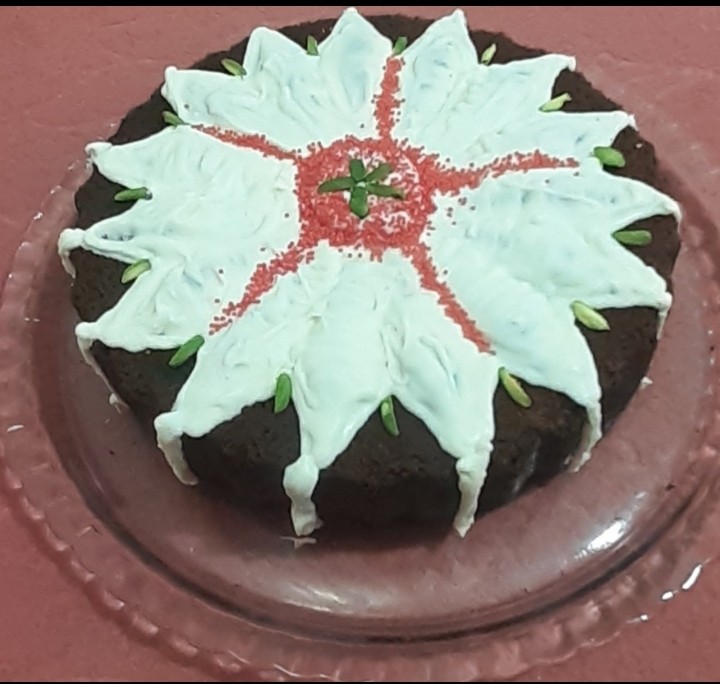کیک شیفون با دستور کاربر عزیز  خانم آریا