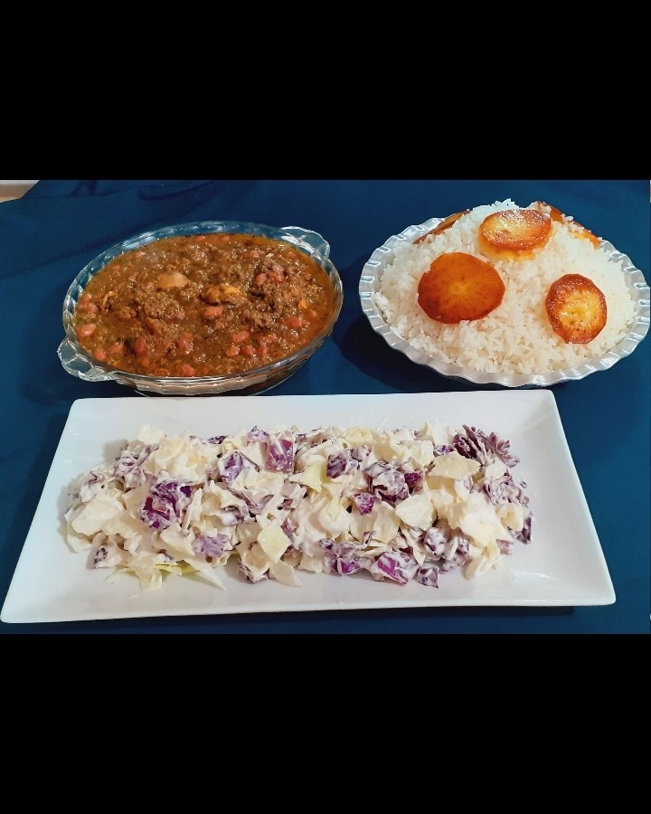 عکس قورمه سبزی محبوب دلها