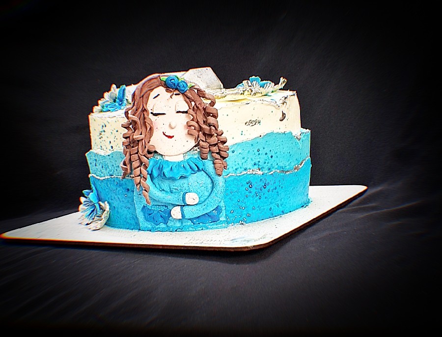 #کیک 
#کیک تولد وتم تولد دخترم به وقت ۱۴۰۲/۱۰/۸
