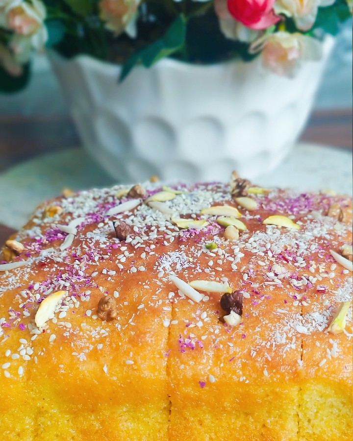 عکس کیک شربتی