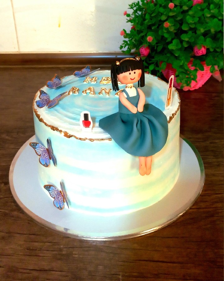 کیک تولد دخترکم