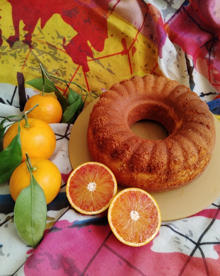 کیک پرتقالی نارگیلی 
با دستور ناهید بانو جان 

