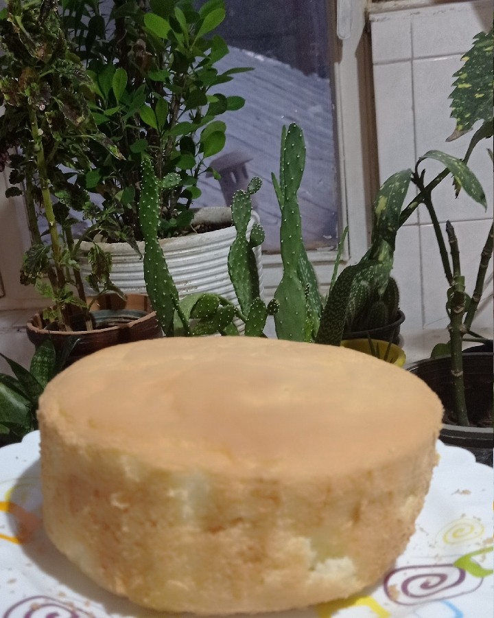 کیک شیفون ۳تخم‌مرغی