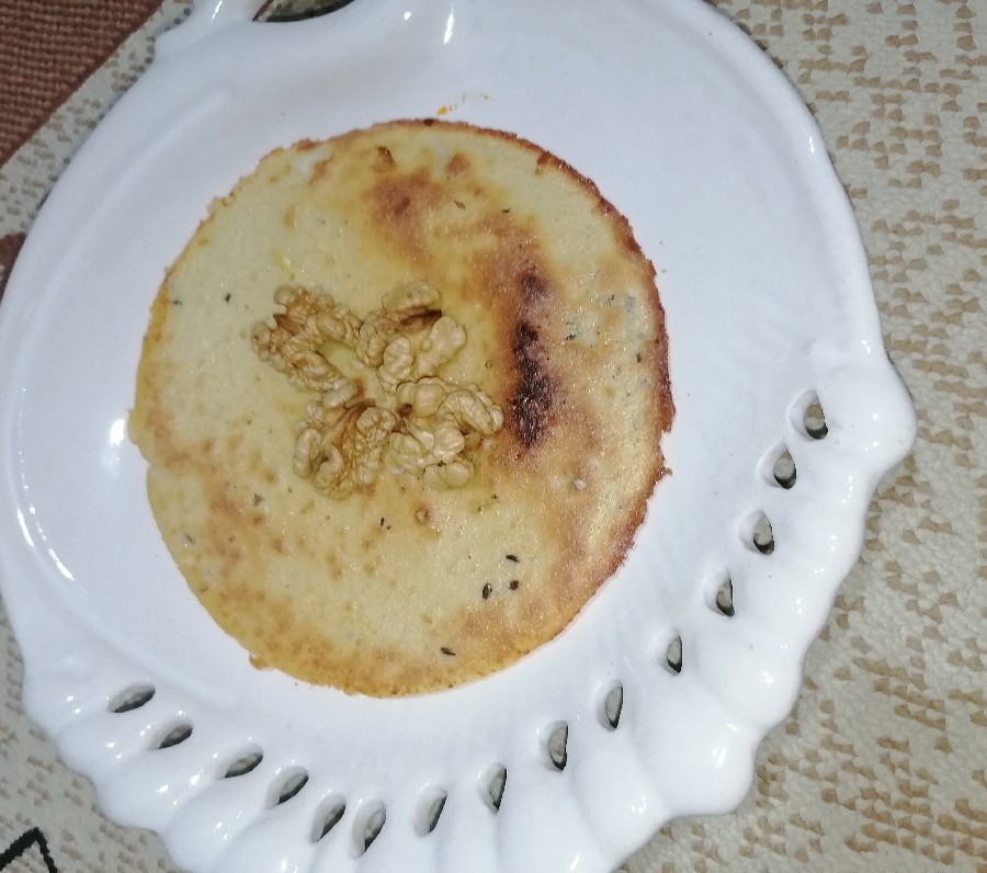 عکس نان کتوژنیک پودر نارگیل و بذر کتان