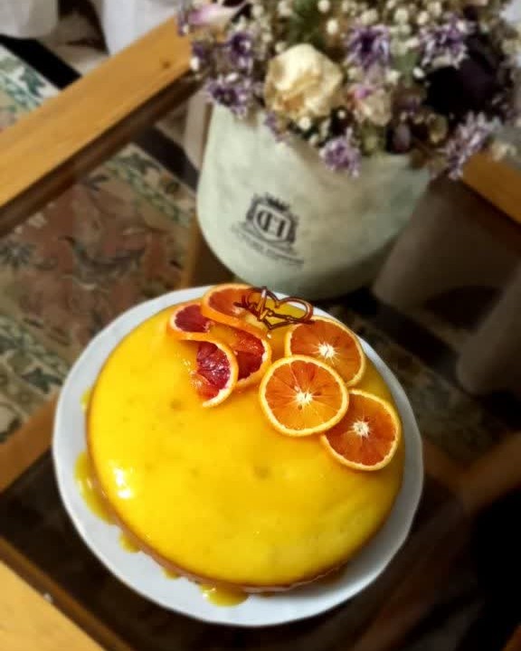 کیک پرتقالی به مناسبت روز پدر 