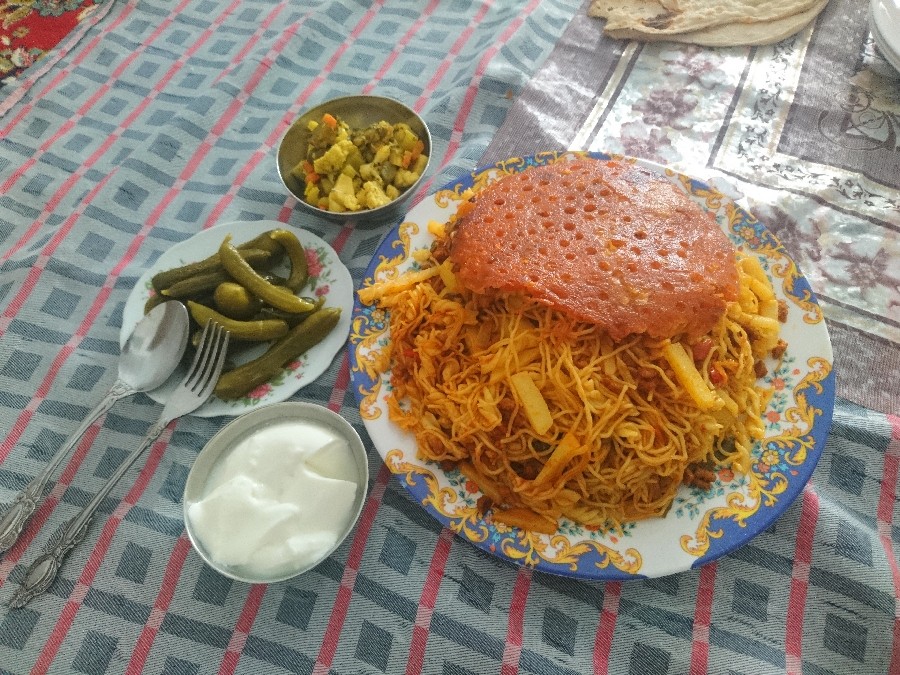 عکس ماکارانی با عکاسی مامان جان