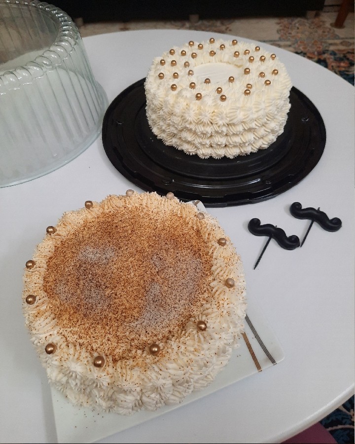 کیک خامه ای برای پدرو همسر 