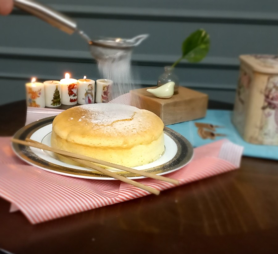 عکس چیزکیک ژاپنی