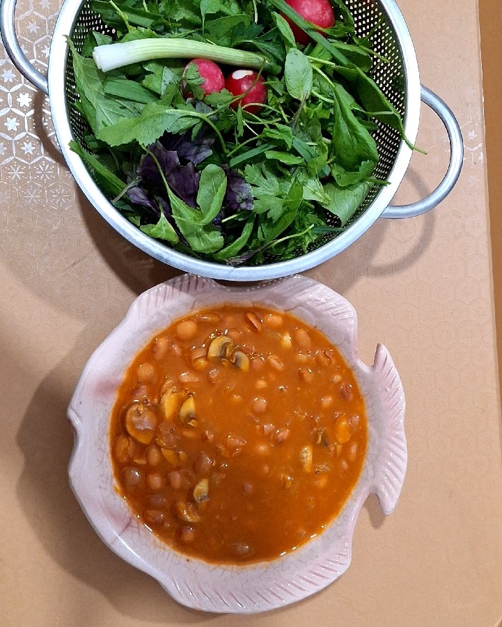 عکس خوراک لوبیا.. 