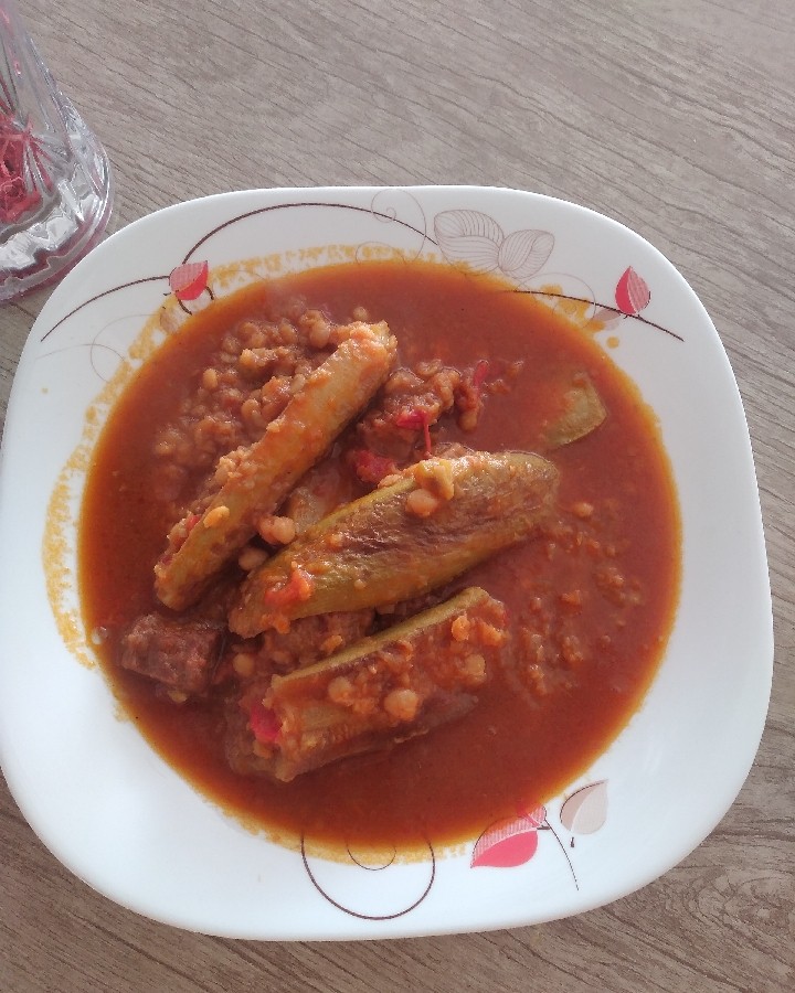 خورش کدو سبز با گوشت