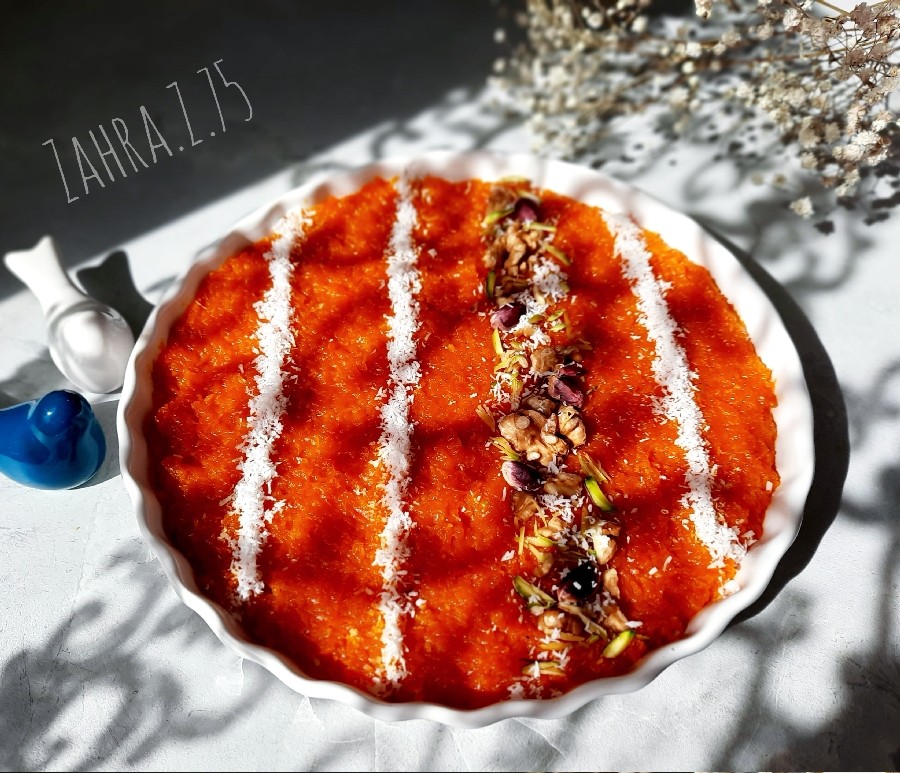 حلوای هویج عربی(بدون آرد)