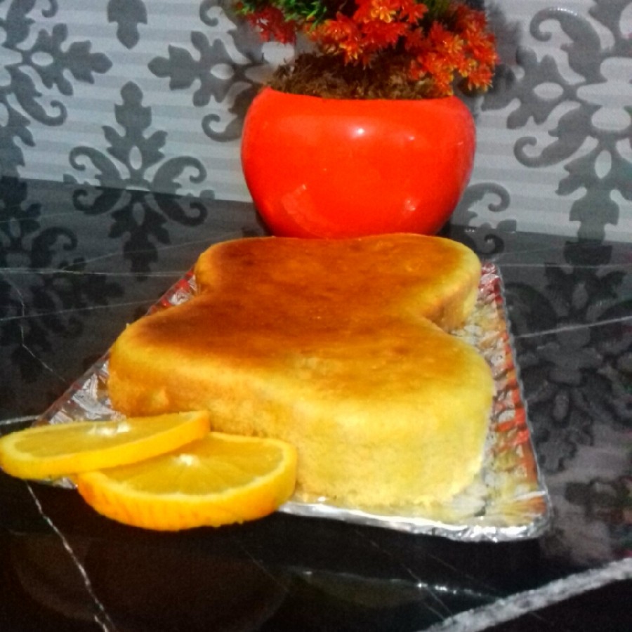 کیک خیس پرتقالی
کیک یک تخم مرغی