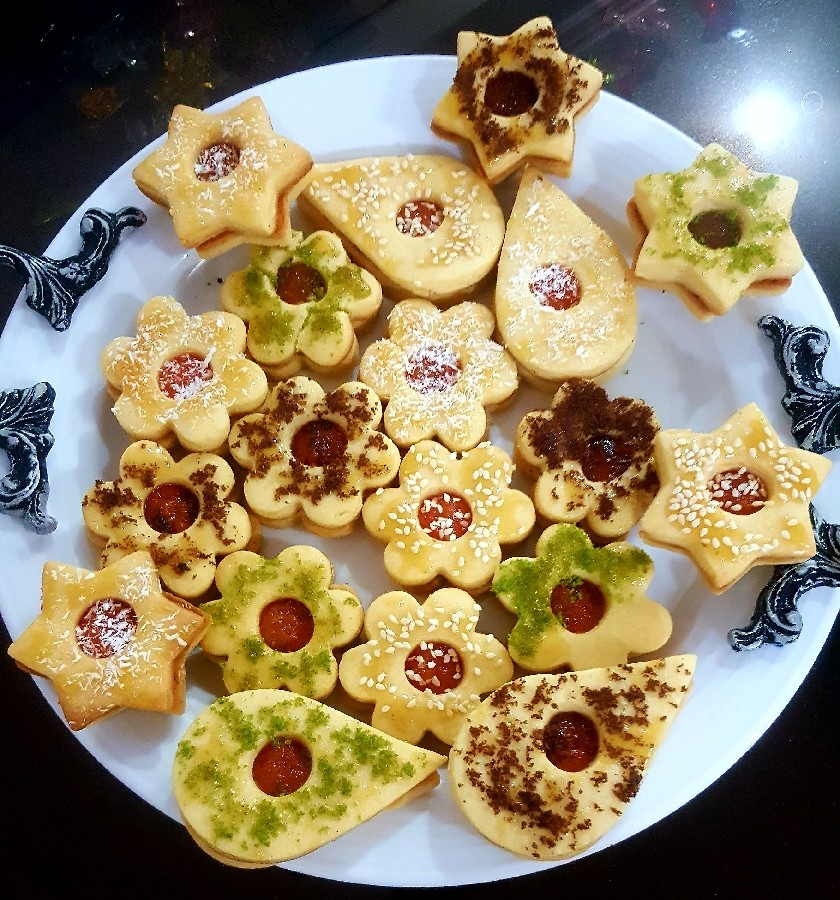 عکس شیرینی مربایی با دستور استاد عزیزم سمیه جون