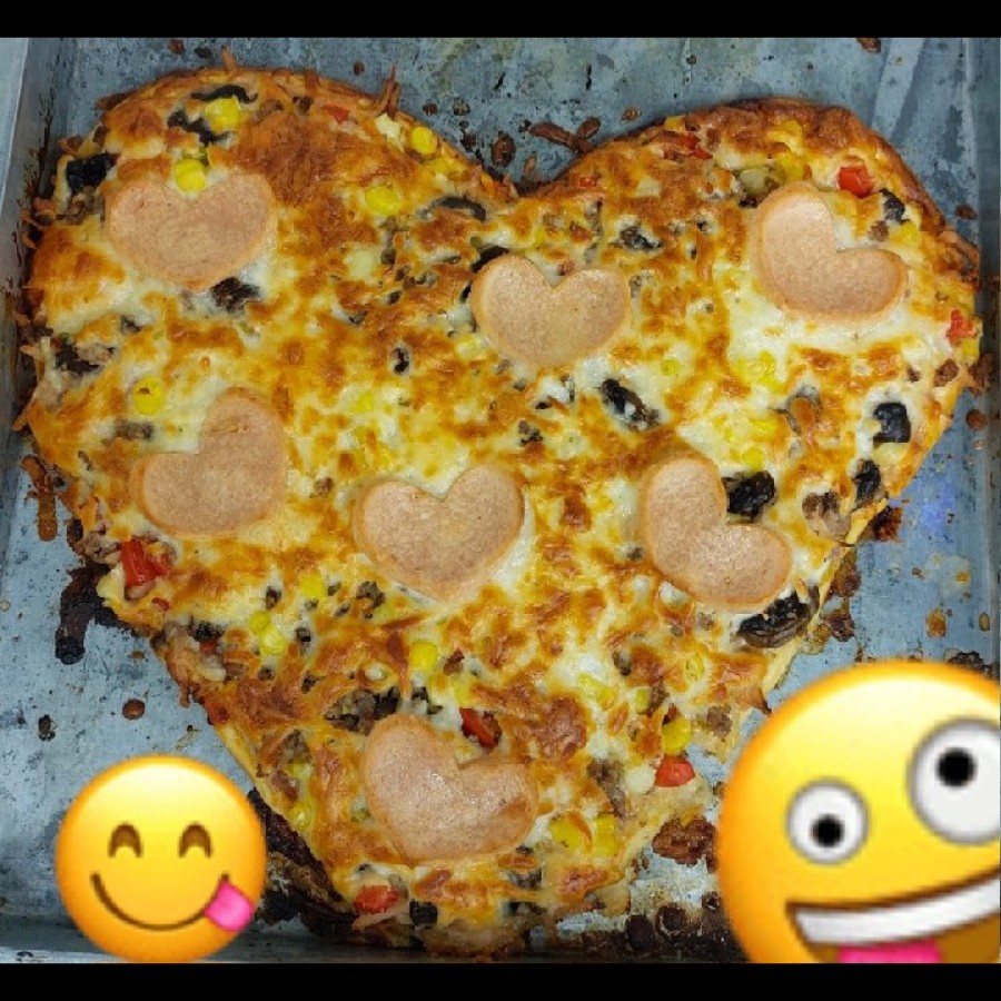 پیتزا قلبی