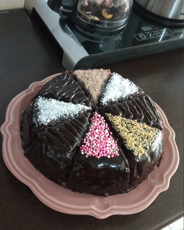 عکس کیک شکلاتی محشر