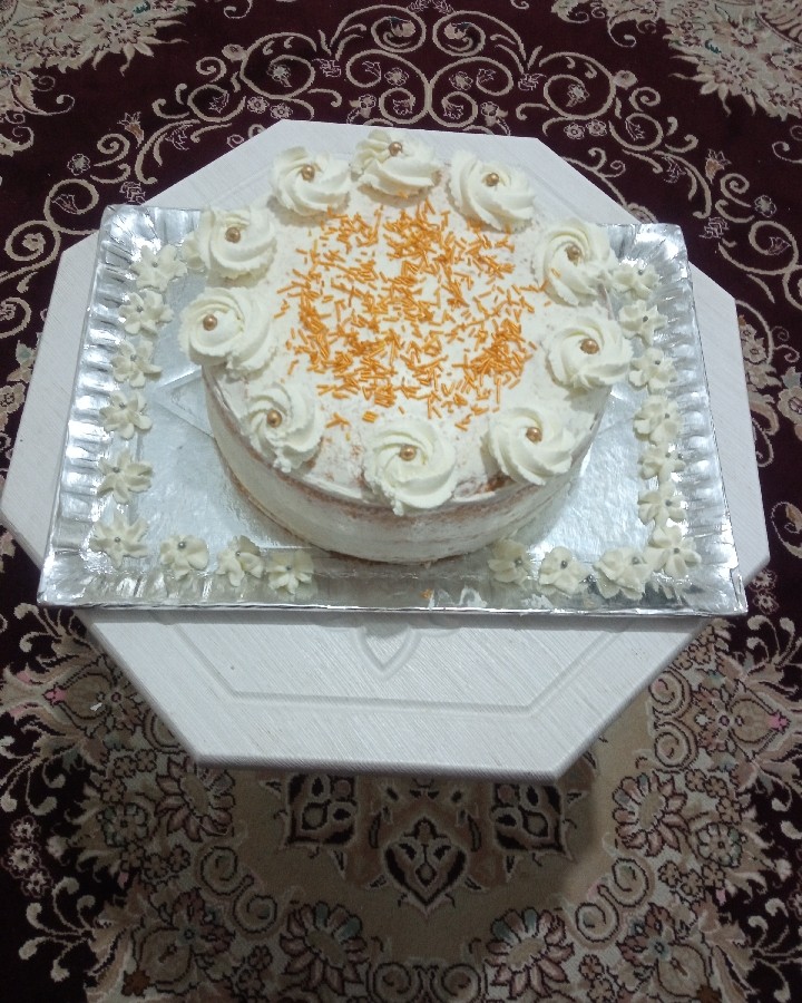 کیک تولد پسرم ابوالفضل