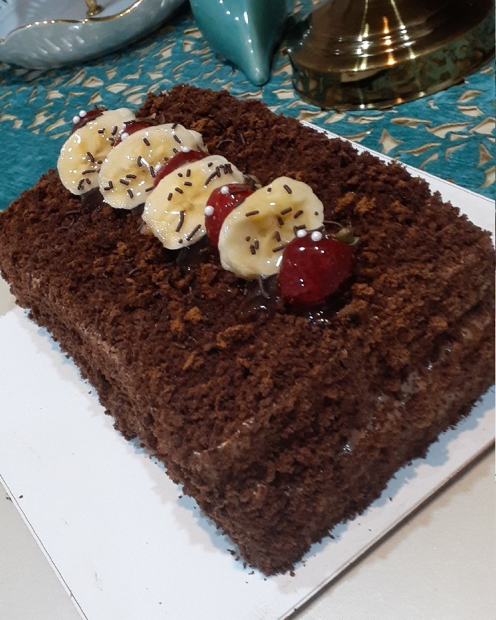 عکس کیک شکلاتی