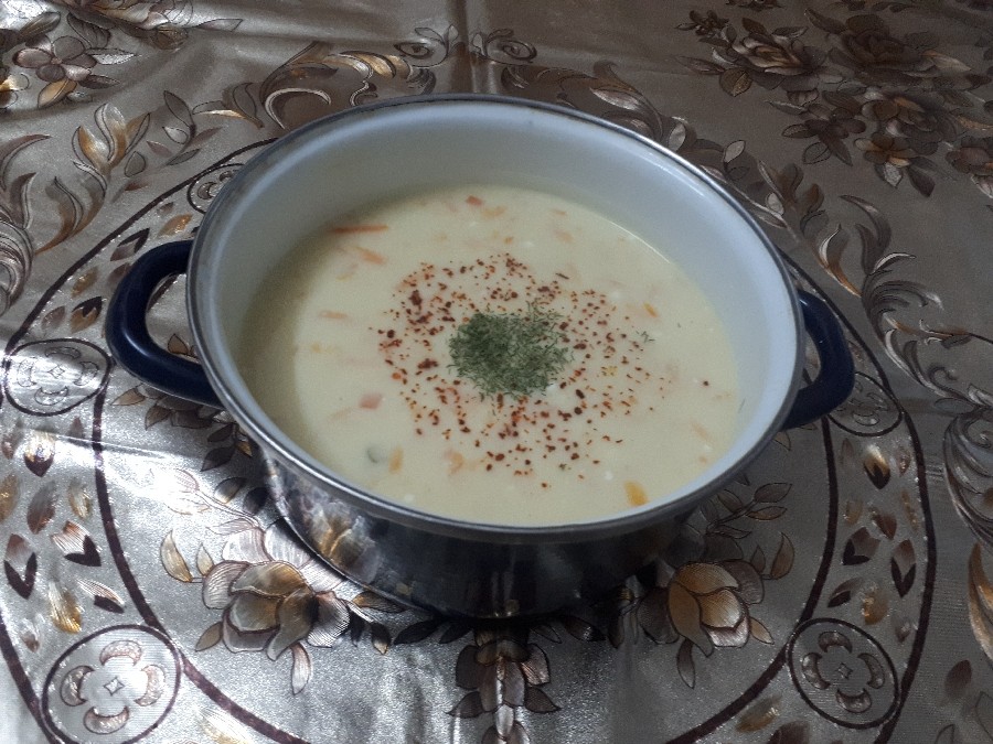 سوپ مایونزی با دستور سلوی عزیز
فوق العاده خوشمزه