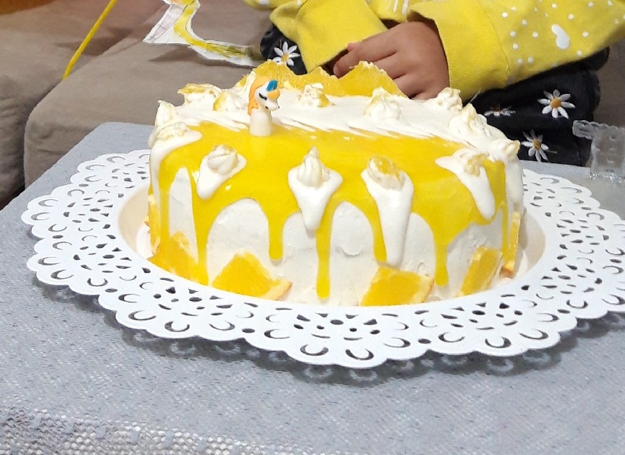 کیک به مناسبت روز کودک برای دختر گلم???