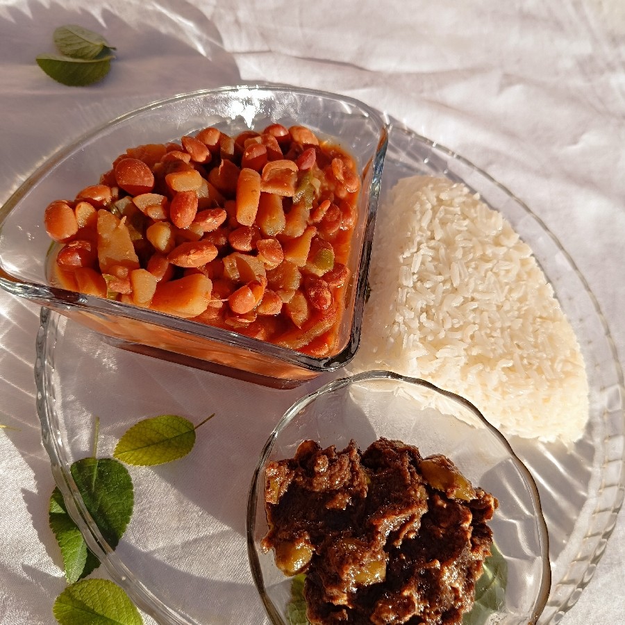 عکس خوراک لوبیا