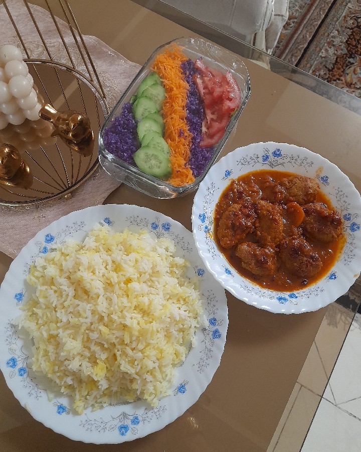 عکس کوفته مرغ ترش