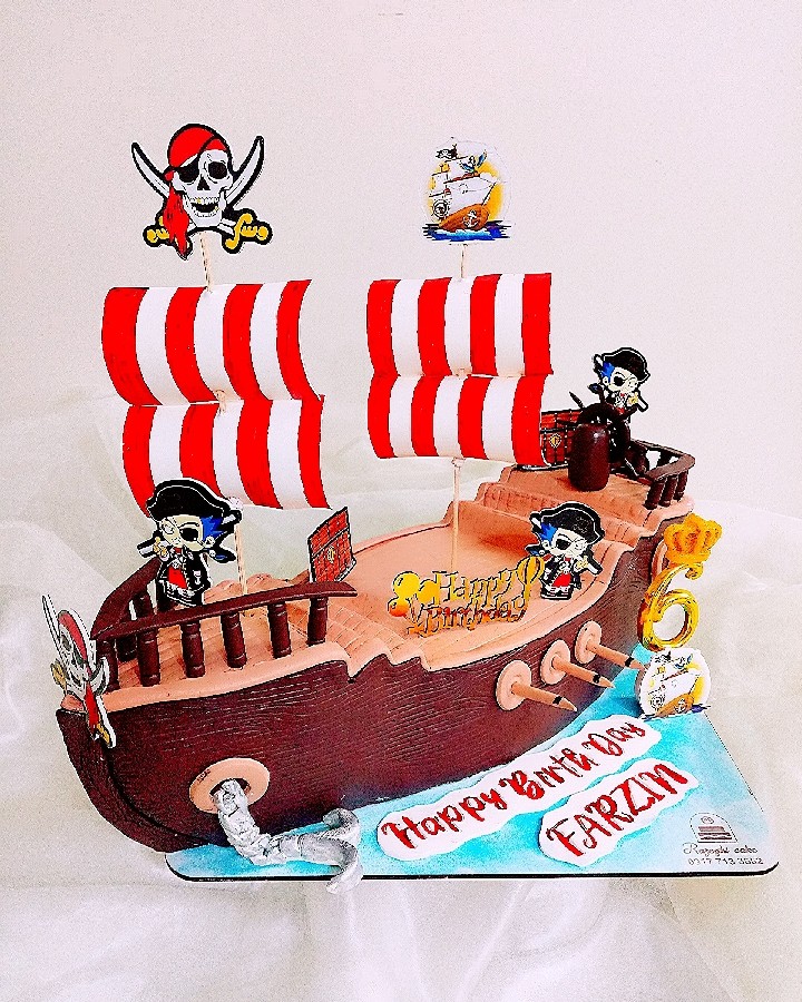 کیک دزدان دریایی 