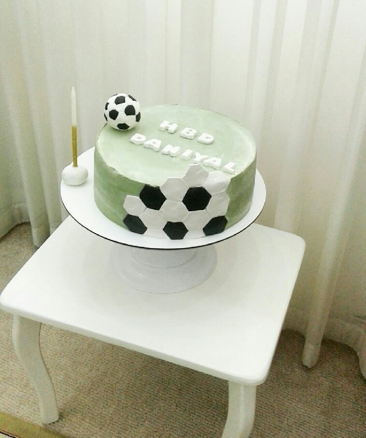 عکس کیک تولد فوتبالی