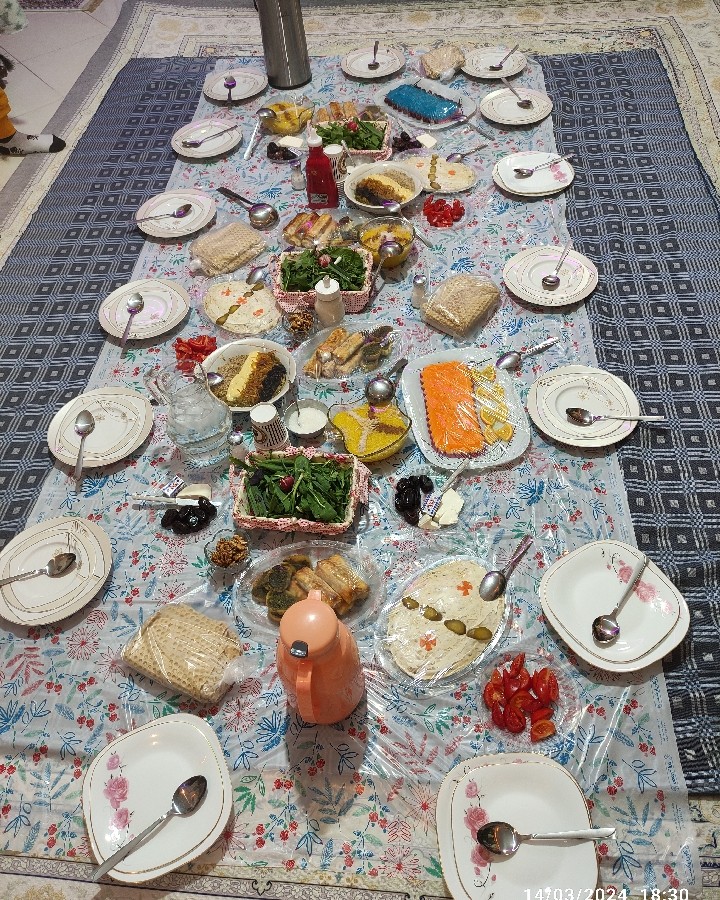 سومین روز ماه رمضان اولین مهمونی برای افطار ?